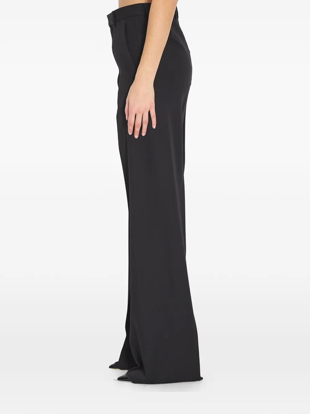 Balenciaga pleated trousers - Zwart