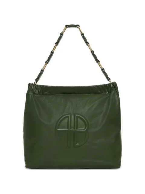 ANINE BING Kate embossed chain shoulder bag