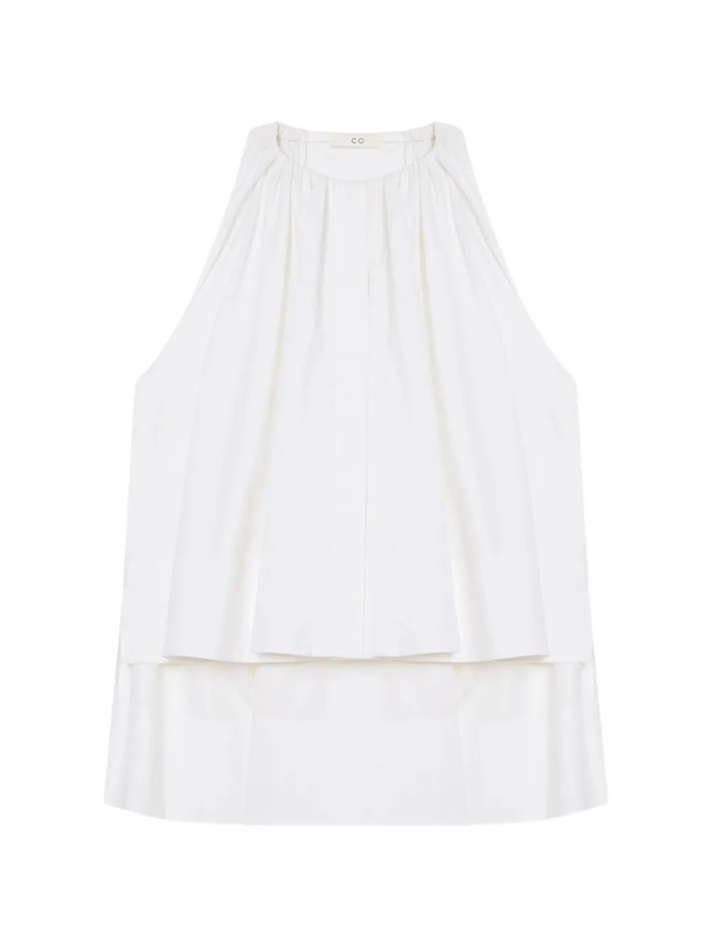 CO COLLECTION gathered shirt - Bianco