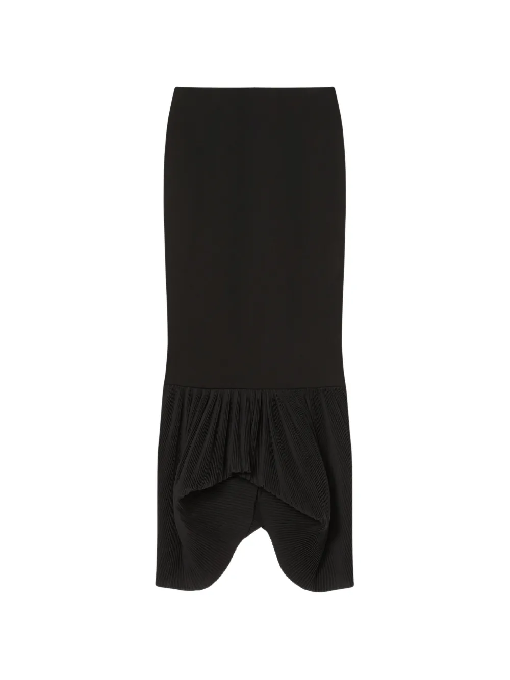 CO COLLECTION ruffled skirt - Nero