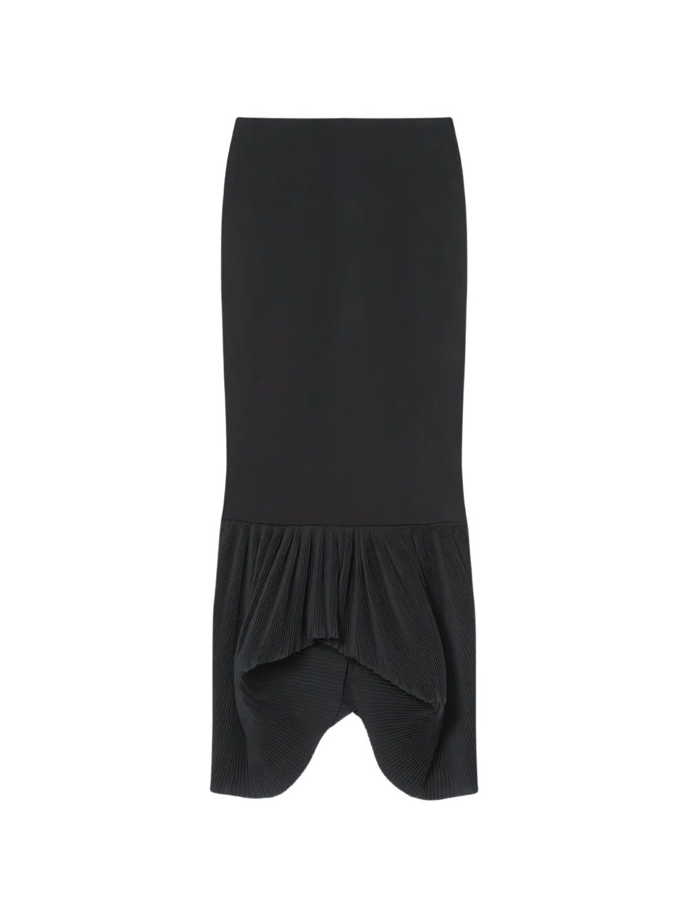 CO COLLECTION ruffled skirt - Nero