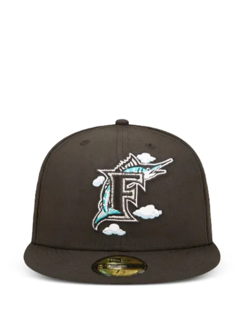 NEW ERA CAP Cappello 59Fifty MLB Florida Marlins Comic Cloud