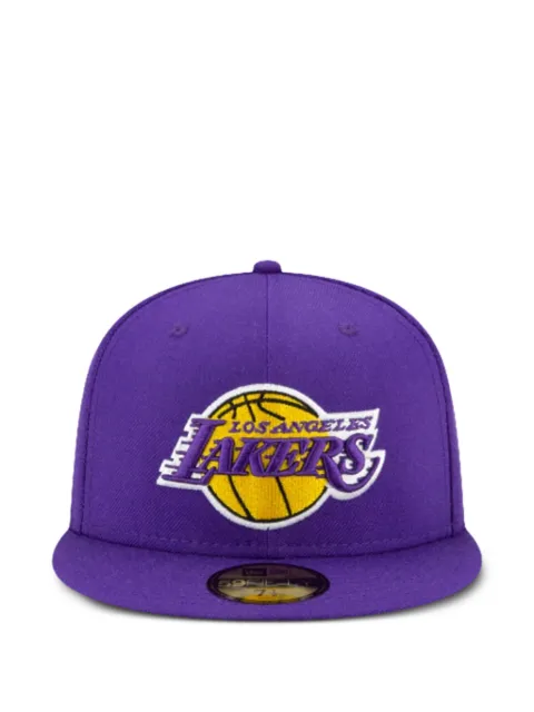 NEW ERA CAP 59Fifty NBA Los Angeles Lakers side patch fitted hat