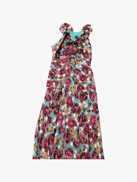 Saloni Kleid mit Blumen-Print