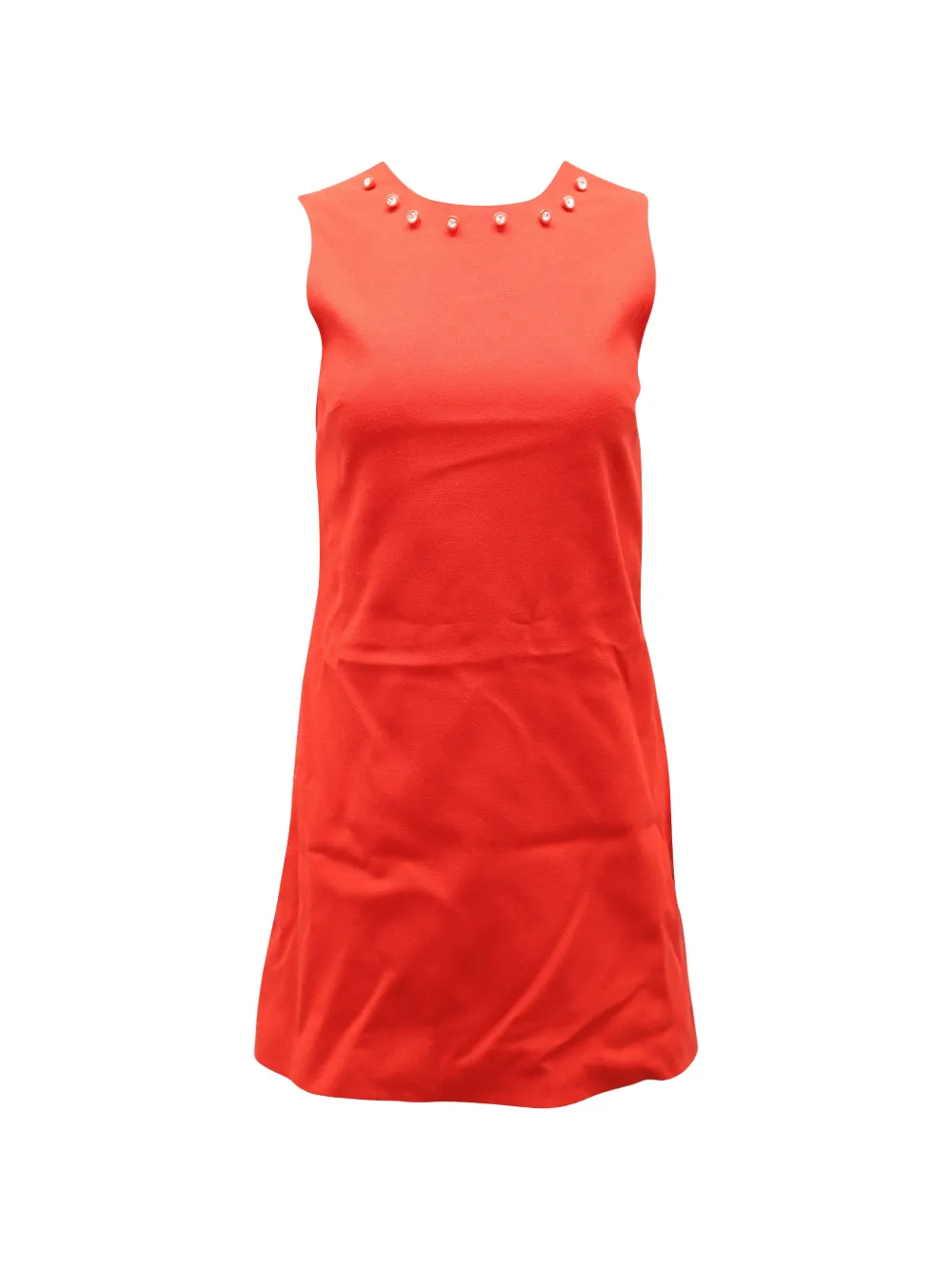 Christopher Kane crystal-embellished mini dress - Rosso