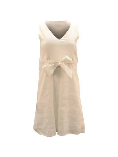 Theory Alfa V-neck mini dress