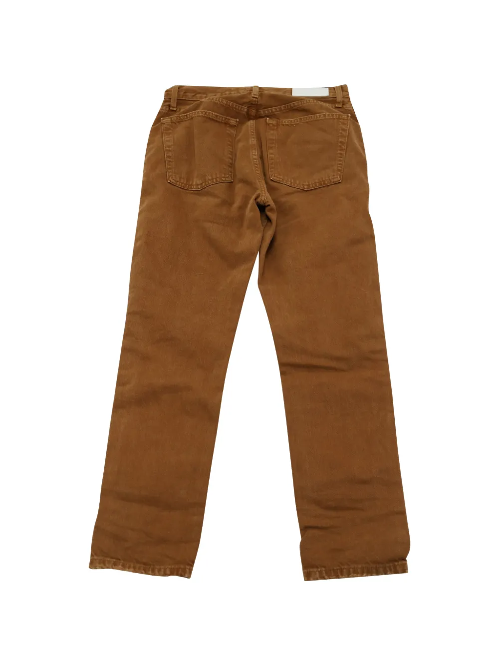 RE/DONE 50s cigarette five-pocket trousers - Bruin