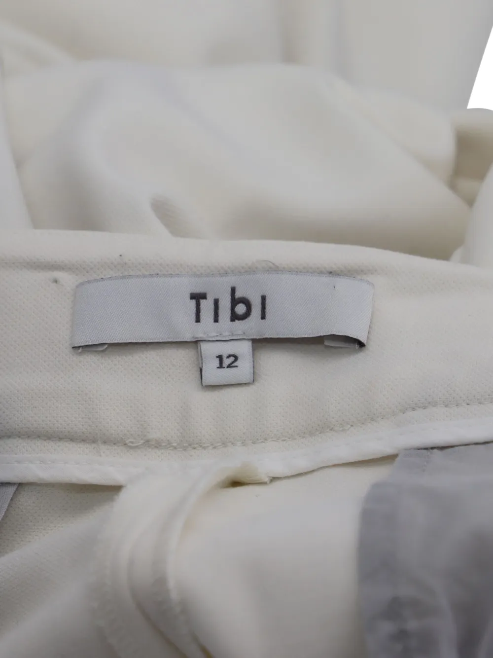  Tibi Stretch Cropped Trousers - Neutrals 