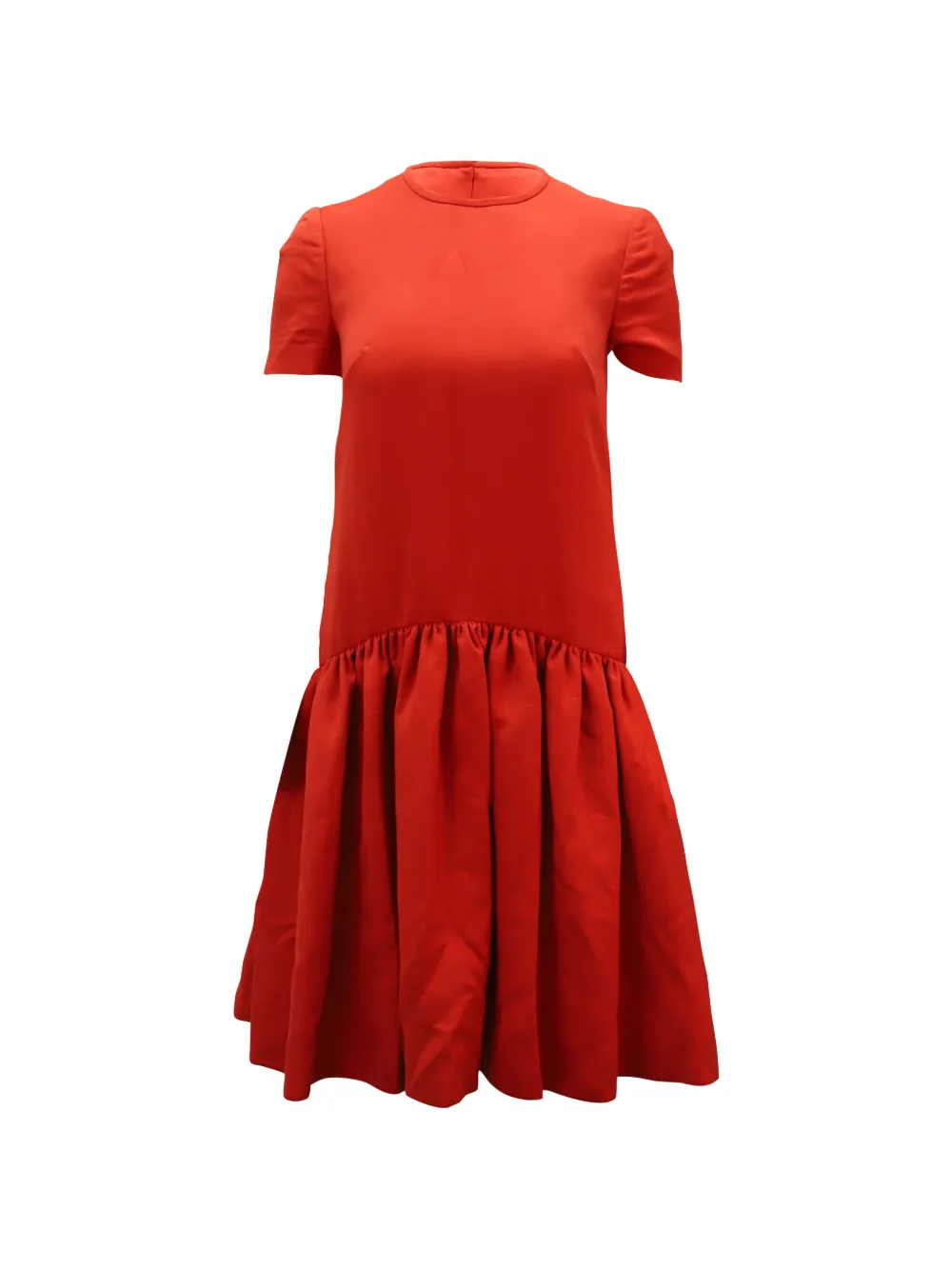 Alexander McQueen Pre-Owned Drop waist tiered dress - Rosso