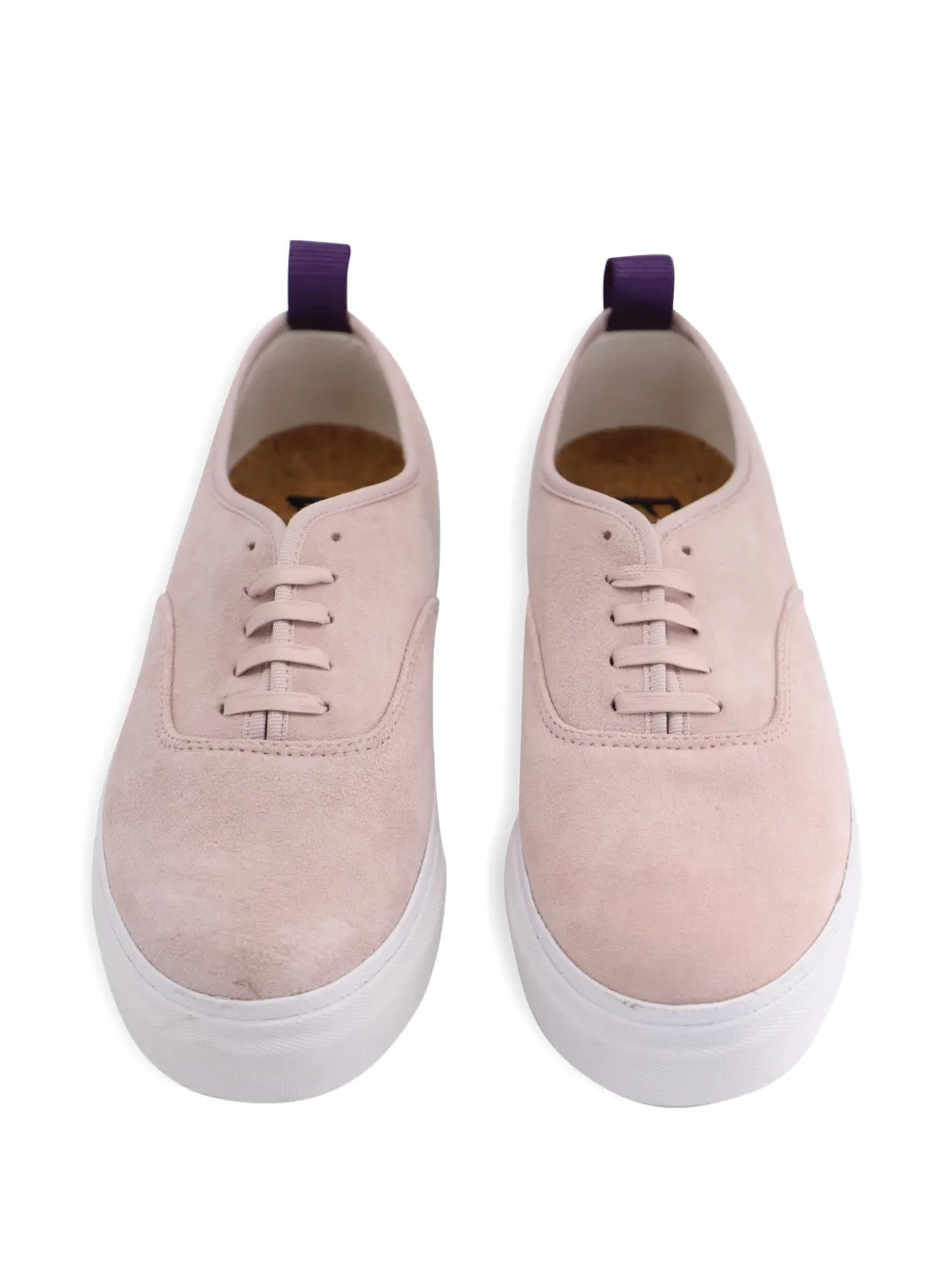  Eytys Mother Suede Laced Sneakers - Pink 