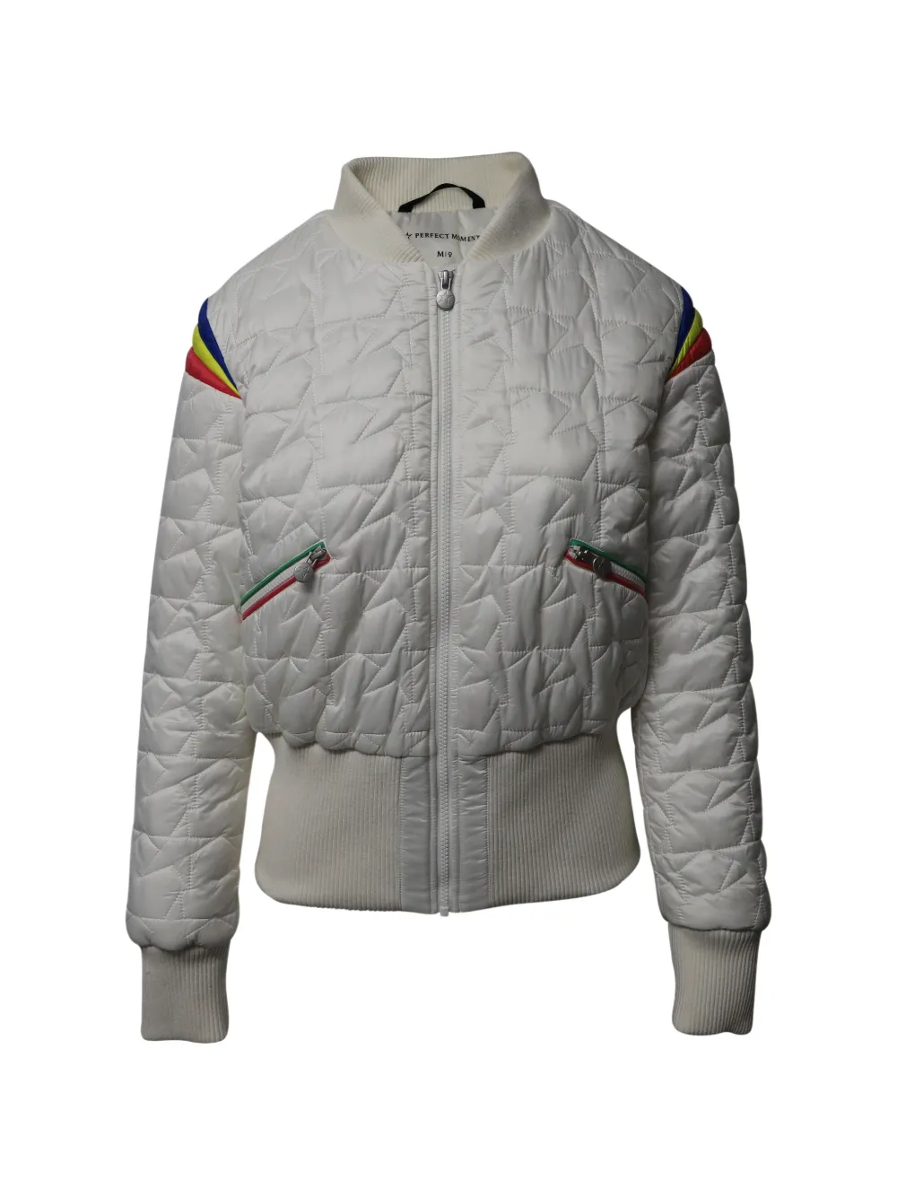 Perfect Moment star quilted jacket - Grigio