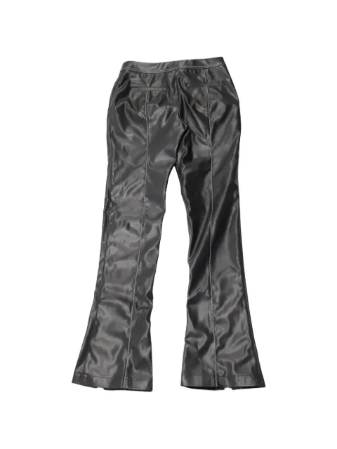 Andersson Bell Saya zipper flared trousers