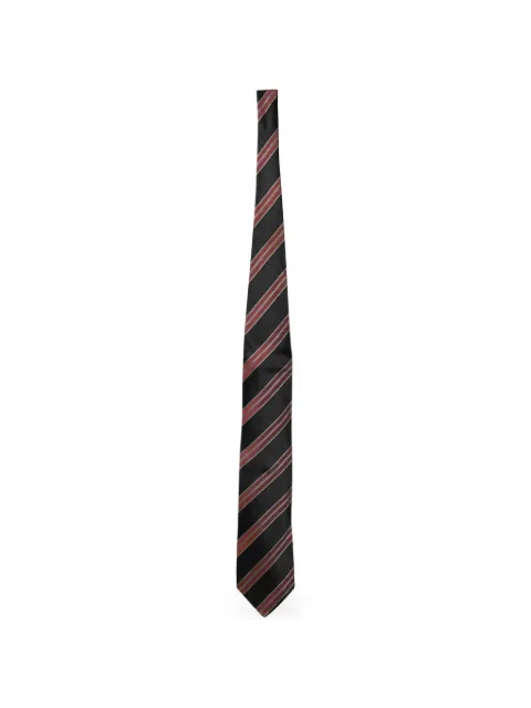 Ermenegildo Zegna Vintage striped silk tie
