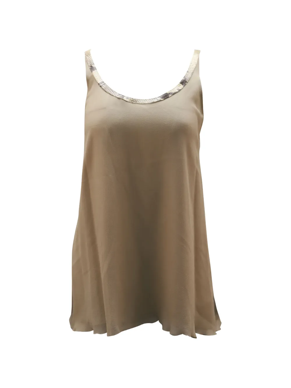 alice + olivia neckline tank top - Toni neutri