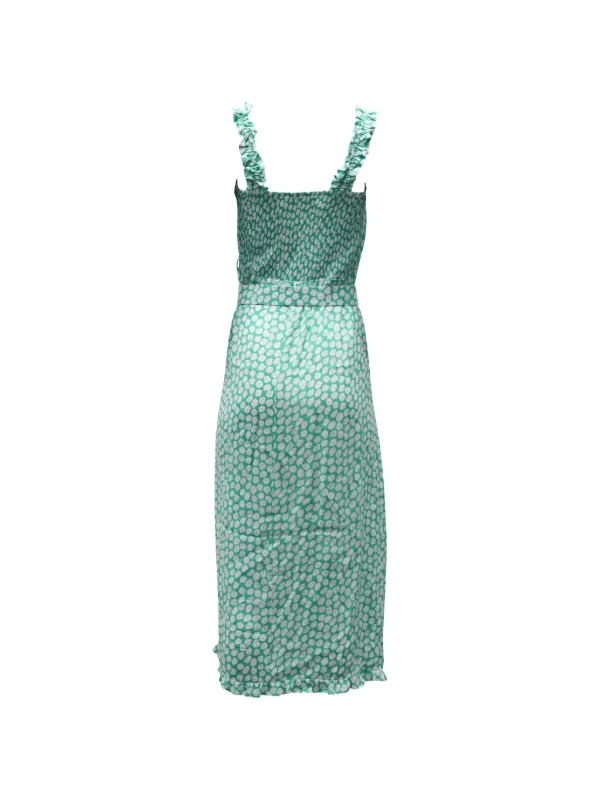 Faithfull floral-print Dress | Green