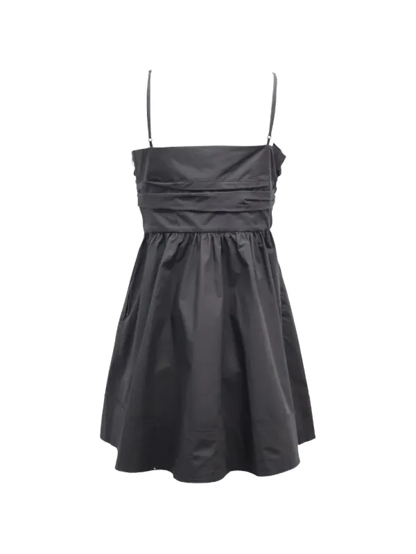 alc black alexandria dress A.L.C. Women's Alexandria Cut-Out Midi-Dress - Black