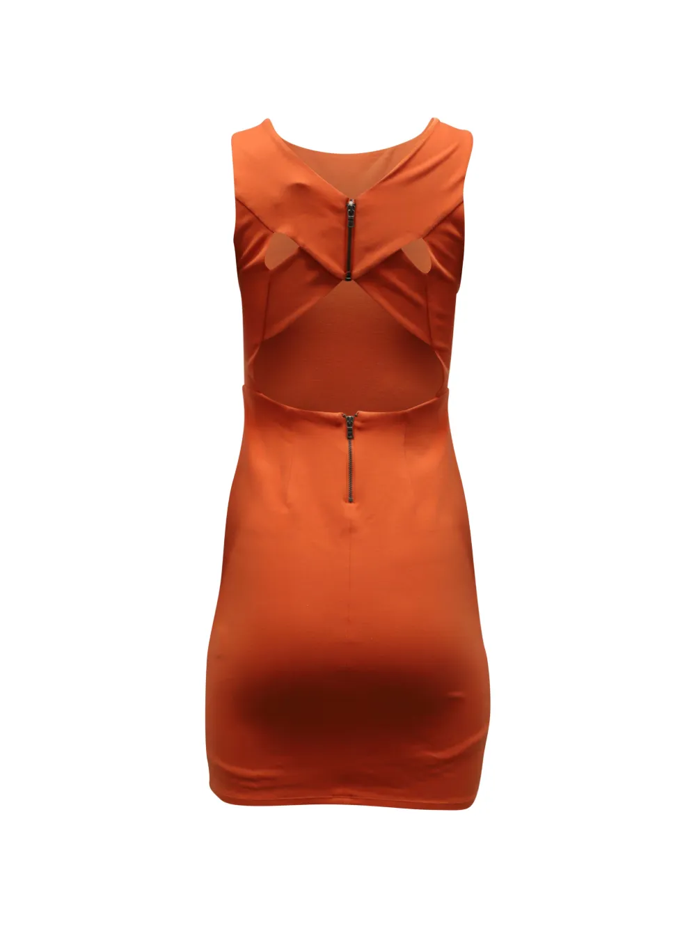 Alice + olivia cross back sleeveless dress - Oranje