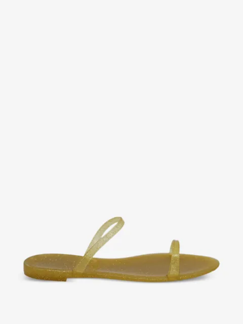 Stuart Weitzman Sawyer double-strap slides