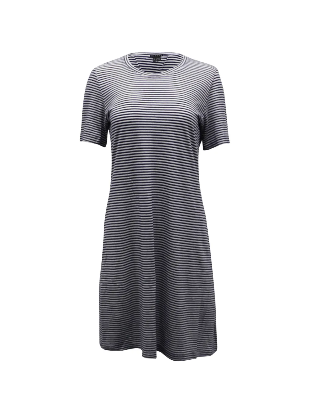 Theory striped T-shirt dress - Blu
