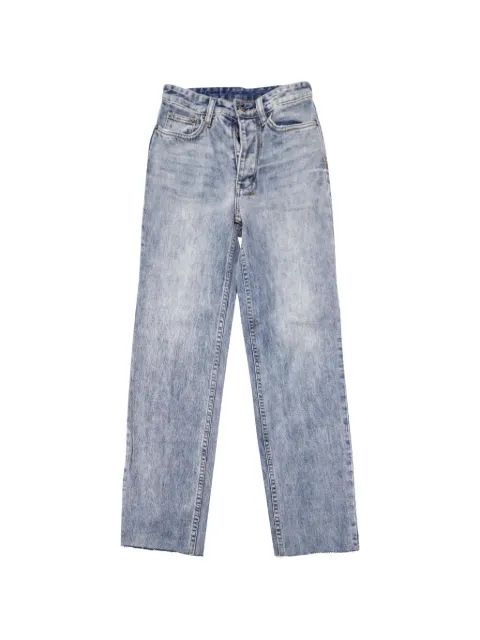 Ksubi Brooklyn raw-cut trousers