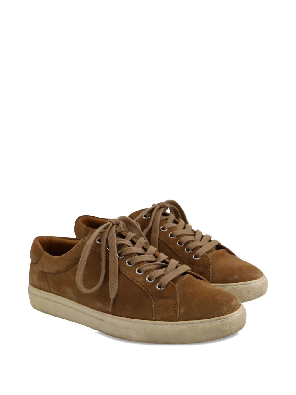 Polo Ralph Lauren Vintage lace-up suede sneakers - Bruin