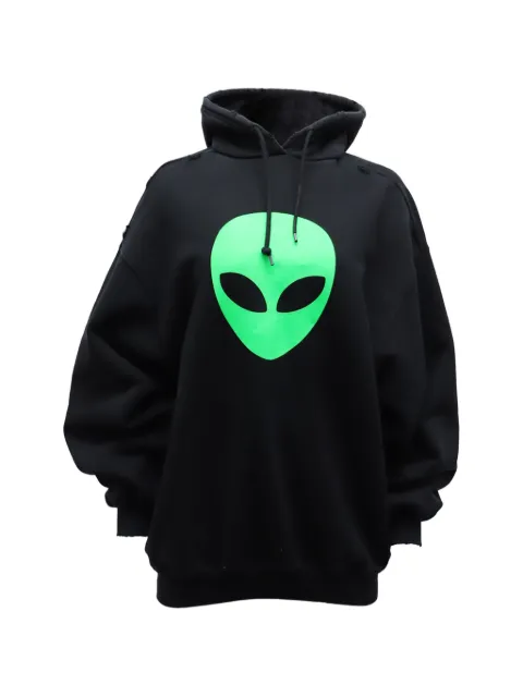 Balenciaga Pre-Owned hoodie con estampado gráfico