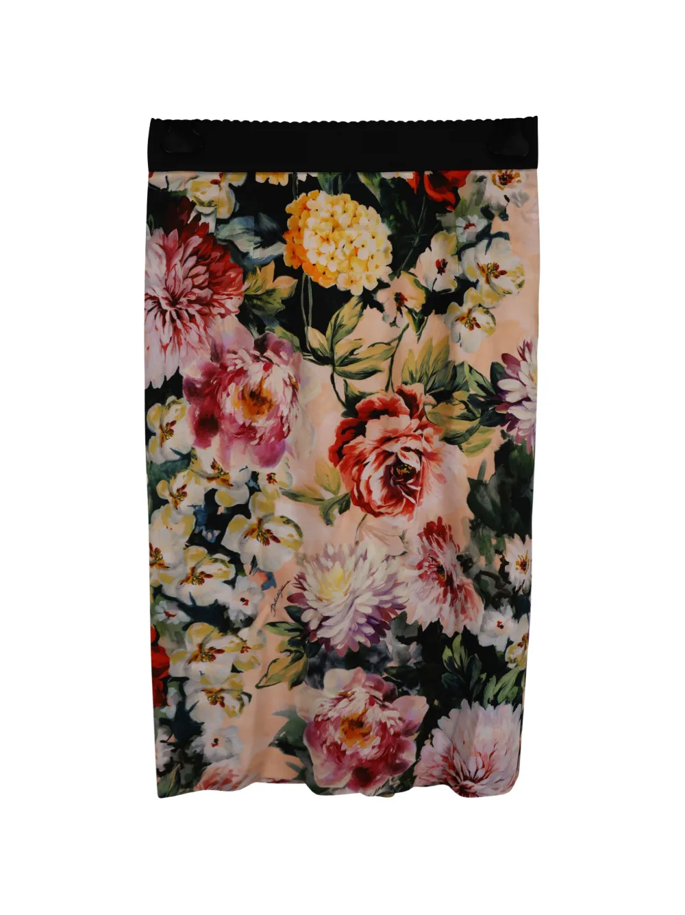 Dolce & Gabbana Pre-Owned floral-print skirt - Toni neutri