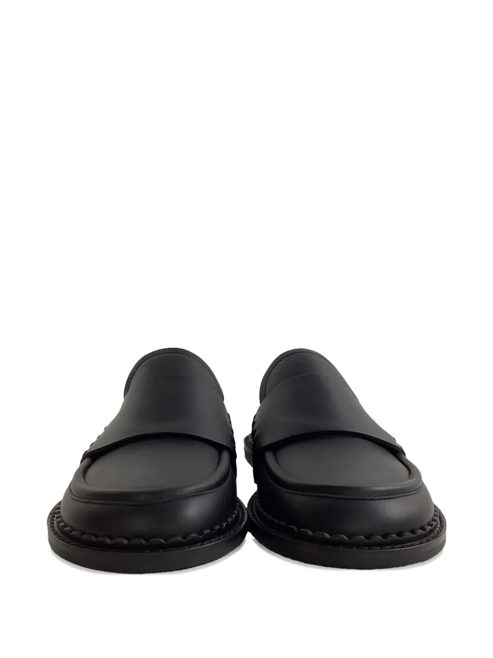 Marni Pre-Owned leather mules - Zwart