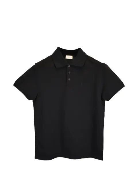 Saint Laurent Pre-Owned playera tipo polo Cassandre