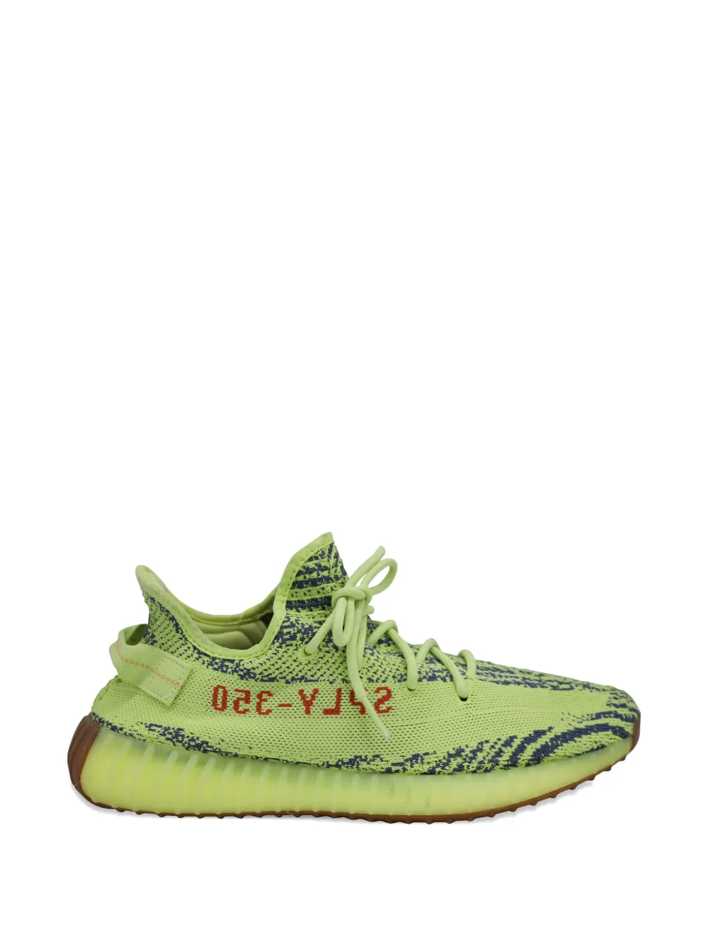 Pre-owned Adidas Originals Knitted Sneakers In Yellow