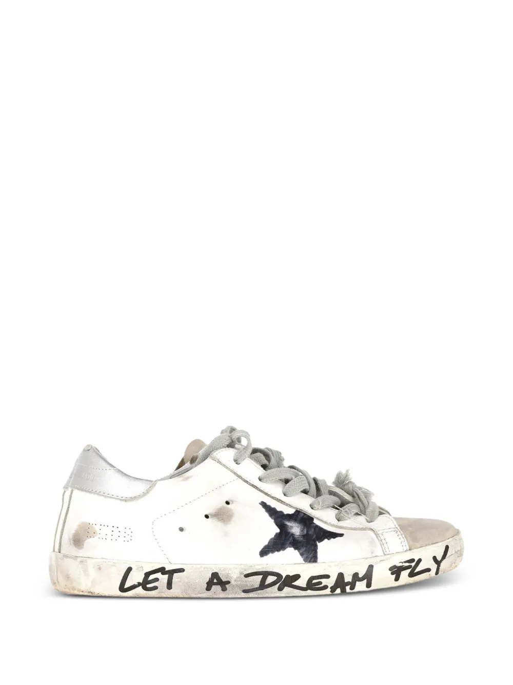 Golden Goose Super Star lace-up sneakers - White