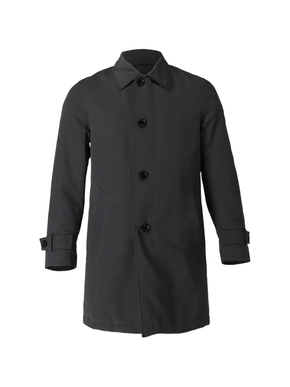 BOSS button-fastening coat - Grigio