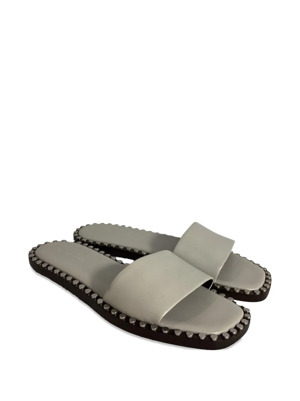 Pre-Owned Alexander Wang Lola studded-detail sandals - Grijs