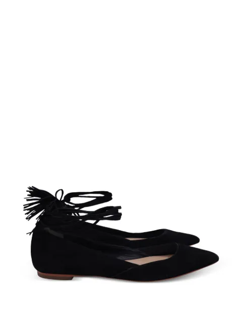 Loeffler Randall pointed-toe ballerina shoes