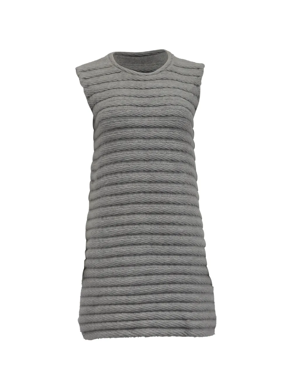Akris sleeveless knitted dress - Grigio
