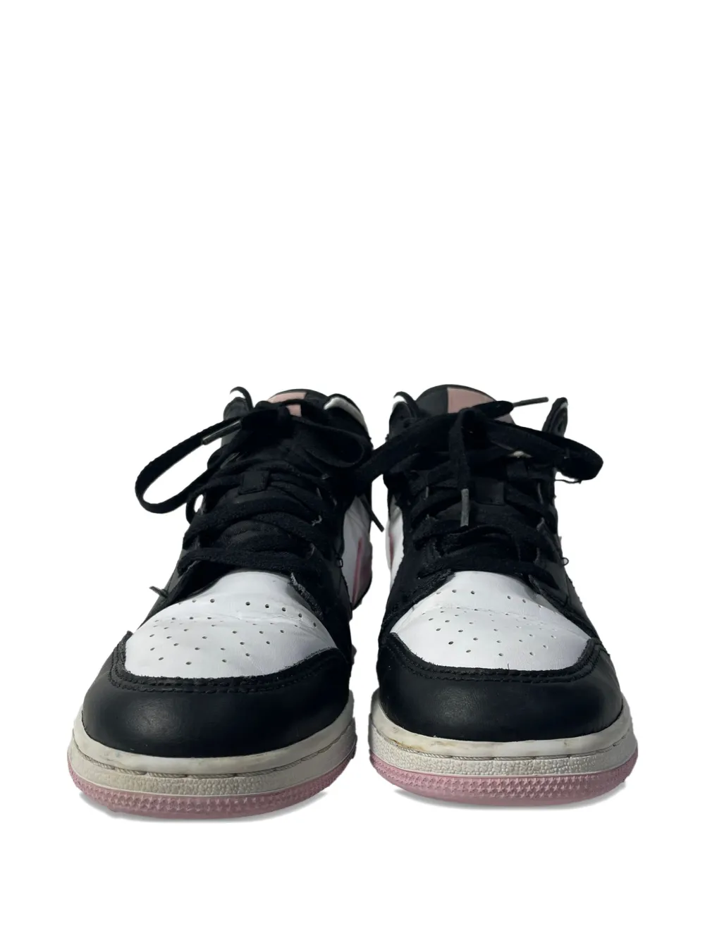 Nike Vintage Air Jordan 1 leather sneakers - Zwart