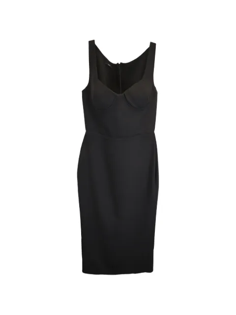 Alex Perry sweetheart-neck midi dress