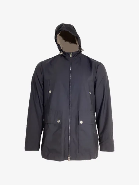 Brunello Cucinelli Vintage parka con capucha y cremallera
