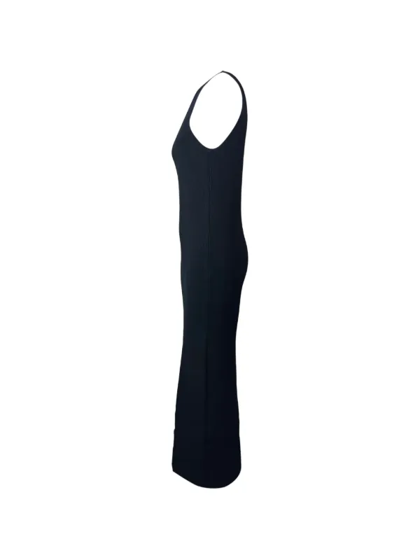 toteme one shoulder dress TOTEME Ribbed one-shoulder Dress | Black
