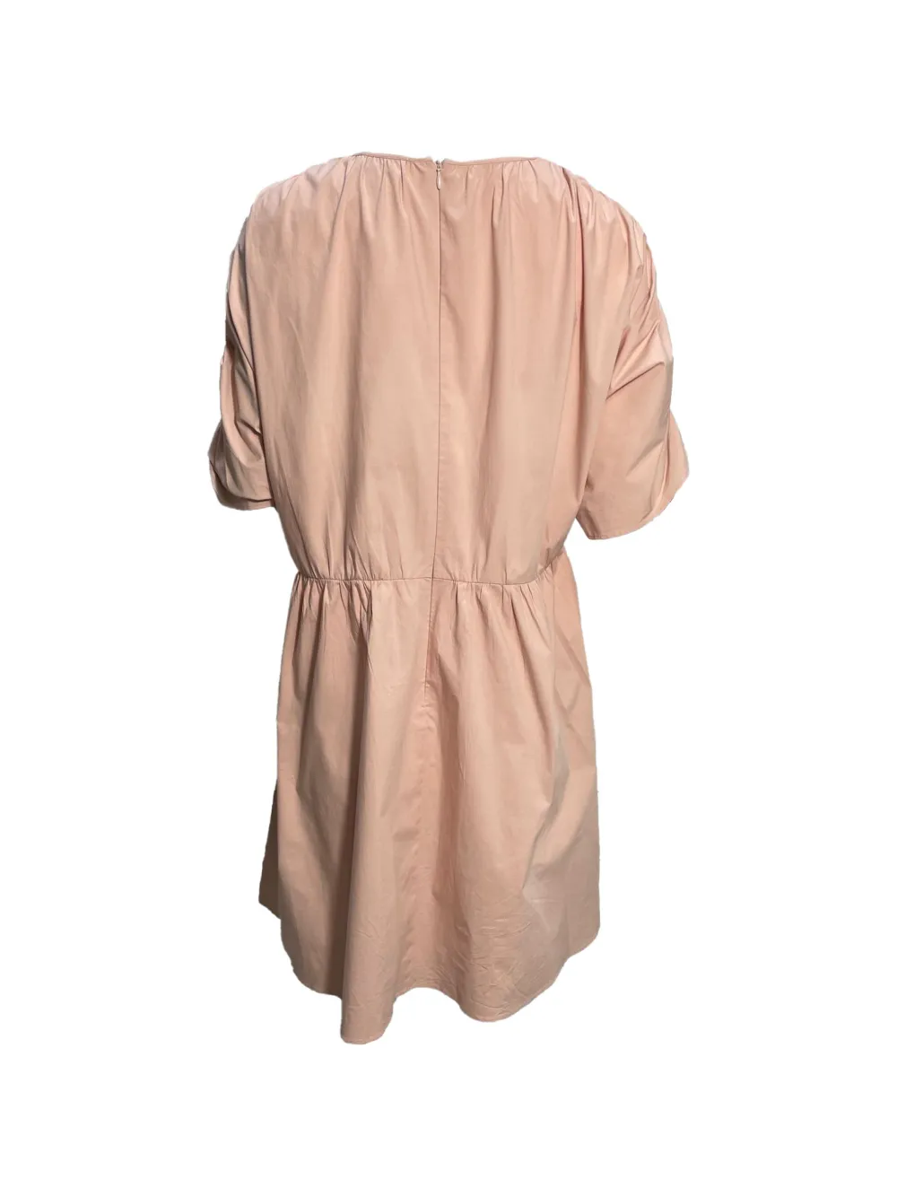 Red Valentino Vintage lace-up detail mini dress - Roze