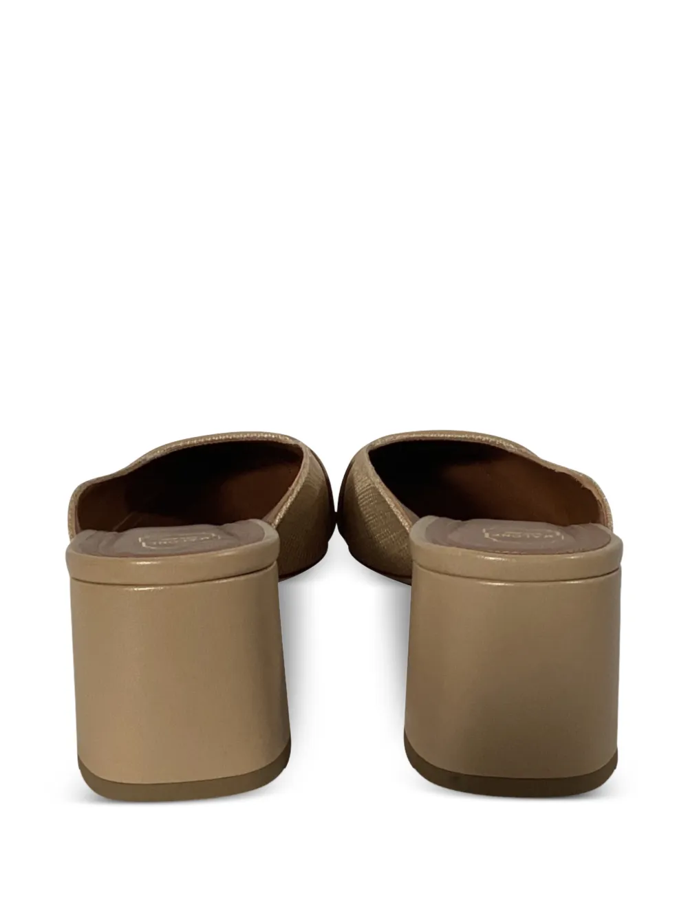 Raffia Square-Toe Mules