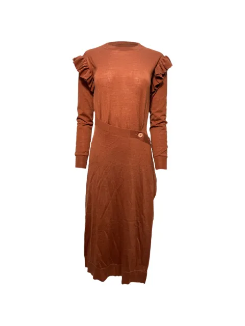 Ulla Johnson Leo ruffled-detail midi dress