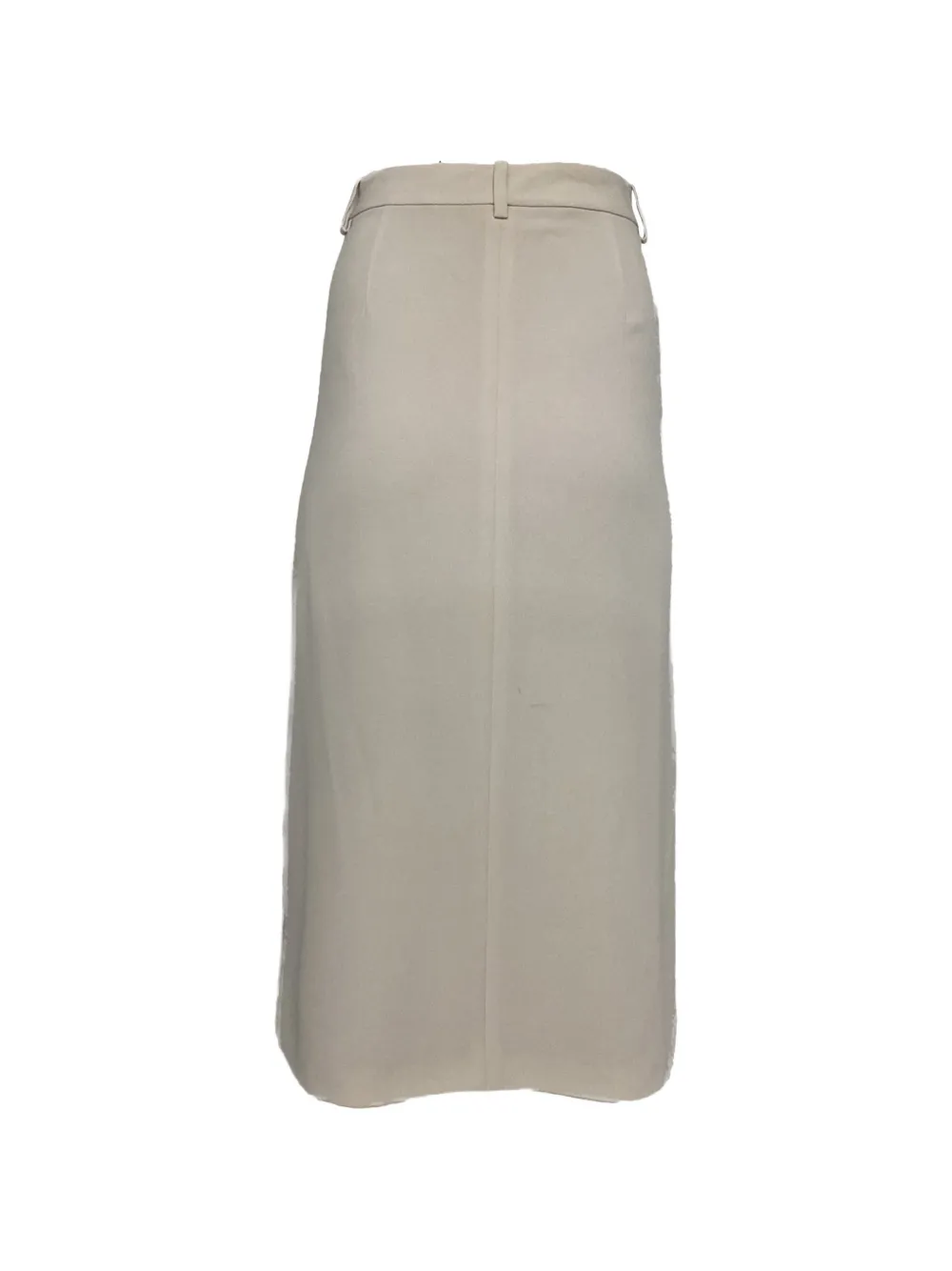 Theory front slit midi skirt - Beige