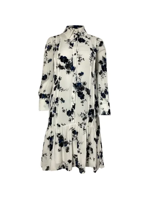 ERDEM robe courte à fleurs