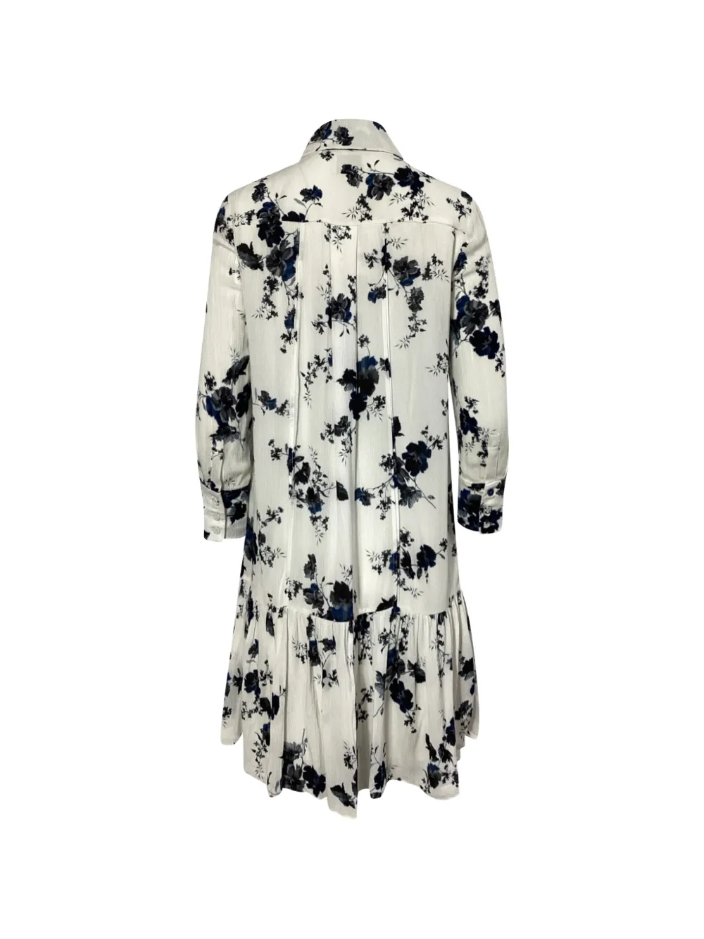 ERDEM floral-print mini dress - Wit