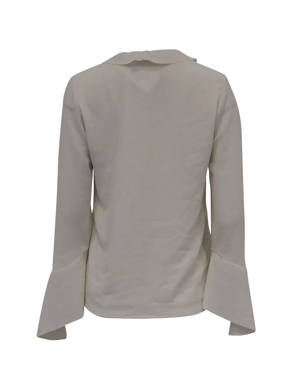 Ruffled V-Neck Top