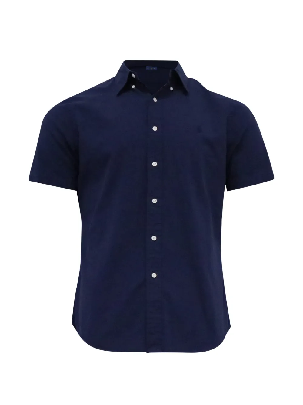 Polo Ralph Lauren Vintage logo-embroidered short-sleeves shirt - Blu