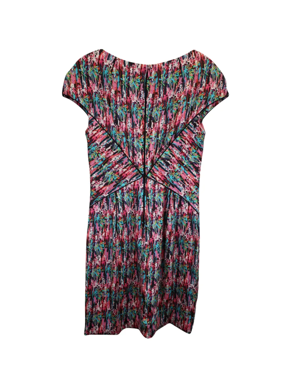 Zac Posen floral-print mini dress - Roze