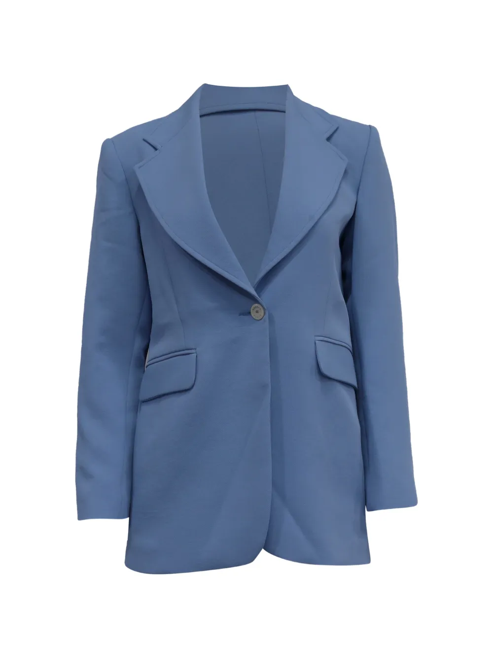 SANDRO tailored buttoned blazer - Blu