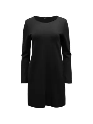 theory long sleeve black dress Theory long-sleeve Leather Mini Dress | Grey